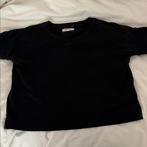 Madewell Tops - Madewell Black Crop Top